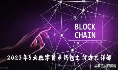 2023年5大数字货币钱包支付方式详解